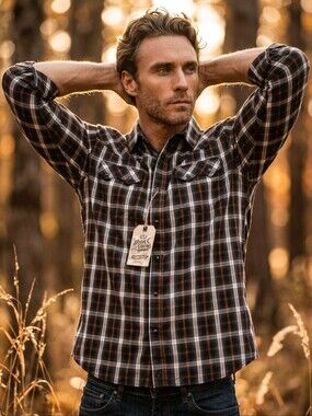 Moonshine mens western shirt sz 2xl